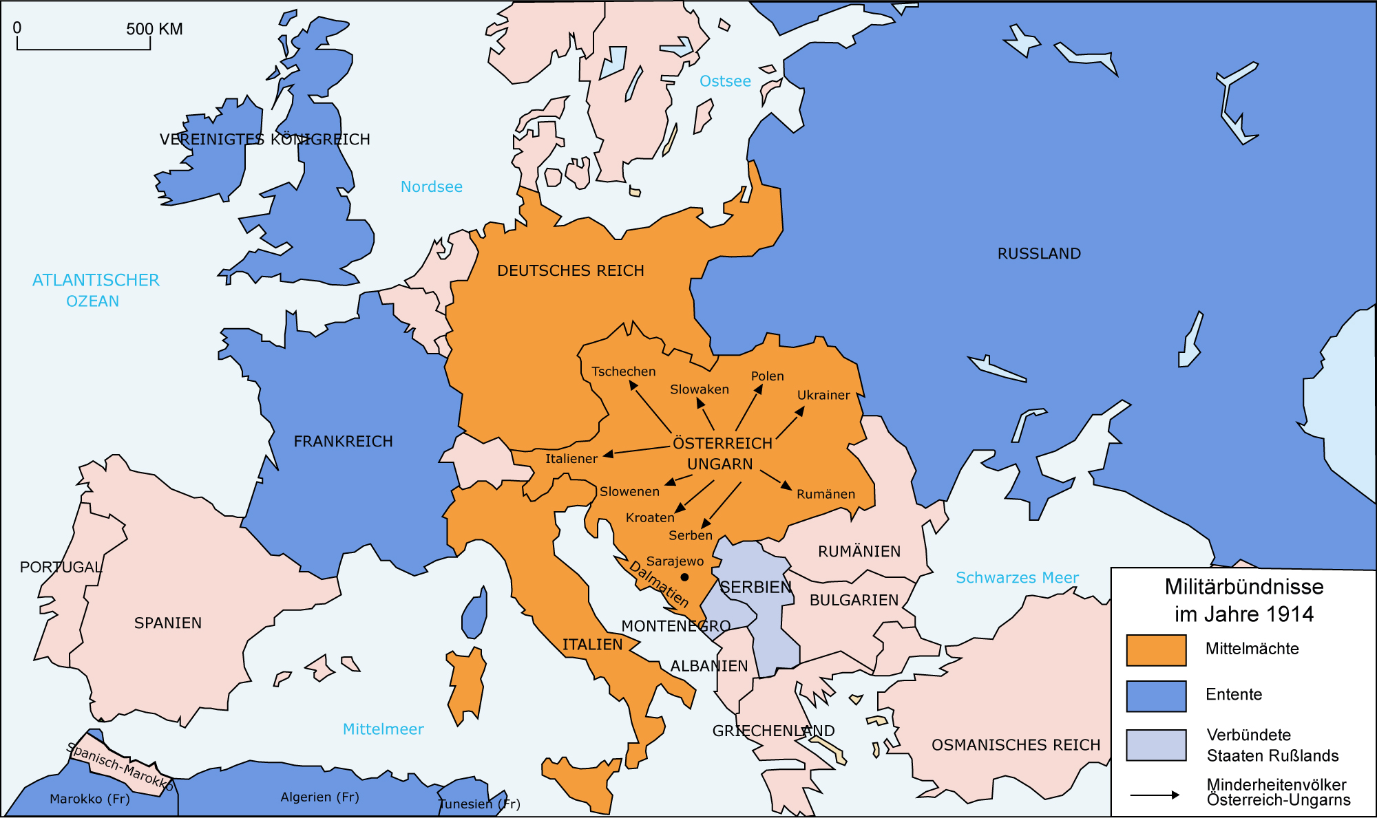 Der Erste Weltkrieg - Das Kaiserreich - Online-Kurse