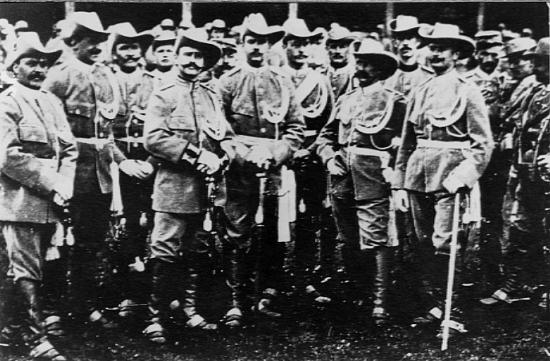 Angehörige der Schutztruppe in Deutsch-Südwestafrika 1894 image