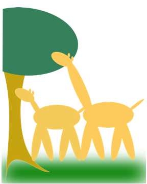 Lamarcks Giraffen