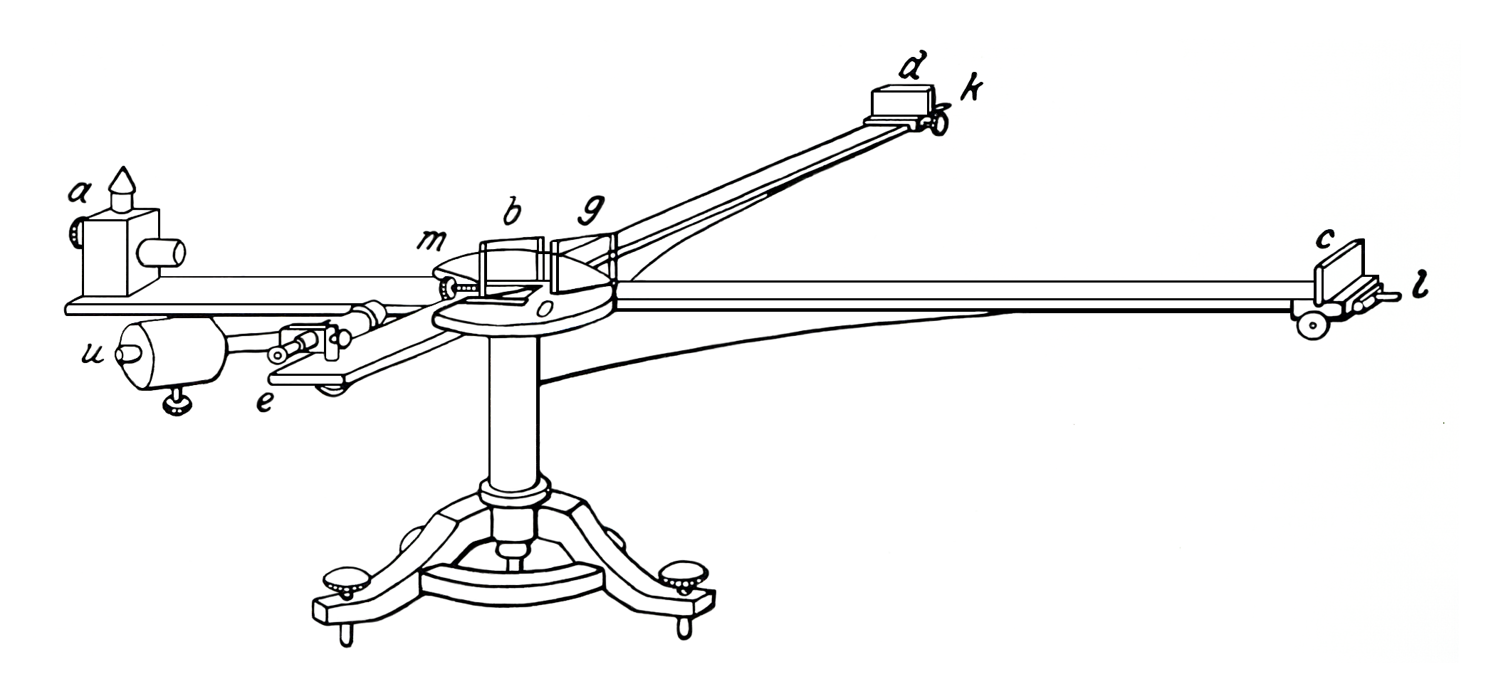 Michelson-Interferometer (zeitgenössische/historische Darstellung) image
