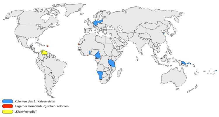 Die Kolonien des Deutschen Kaiserreichs