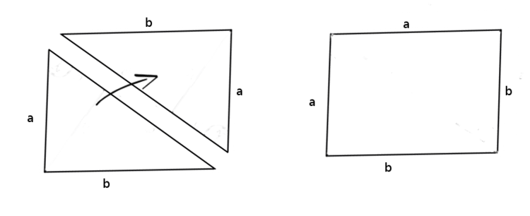 Flächeninhalt bei einem rechtwinkligen Dreieck
