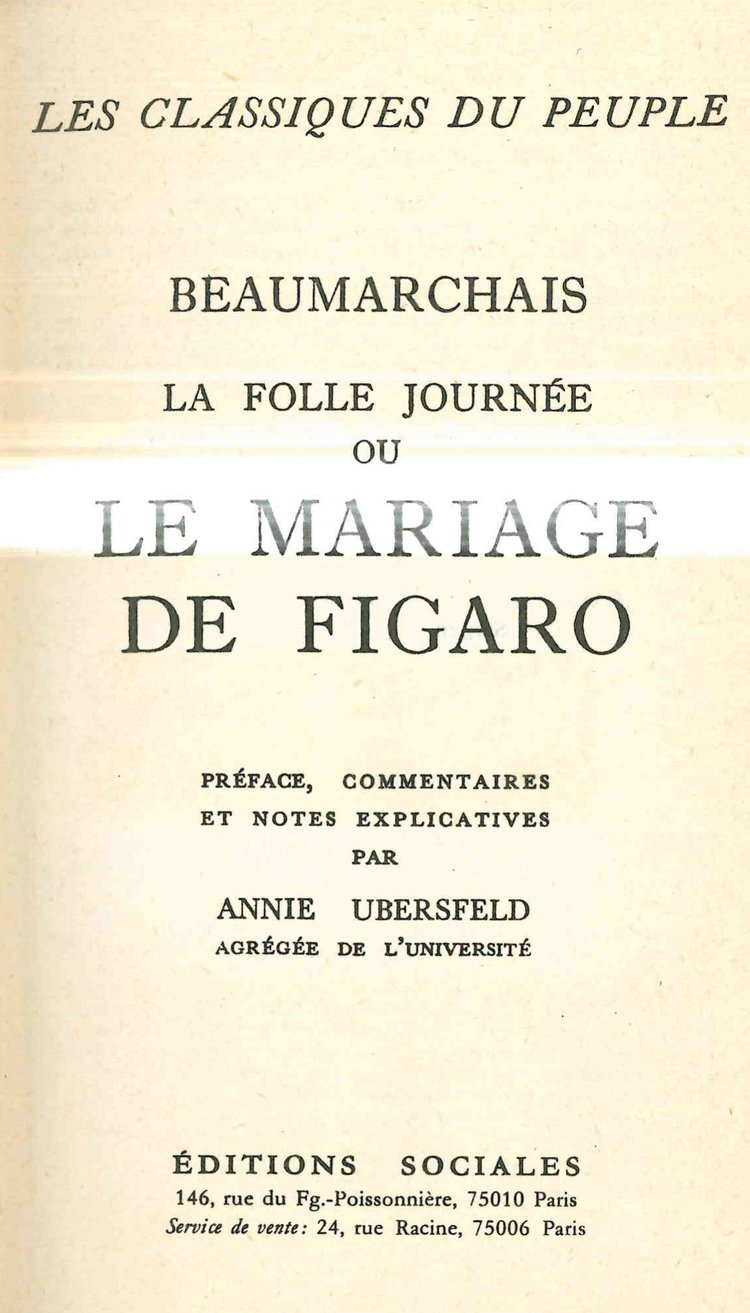 Figaro Titelblatt