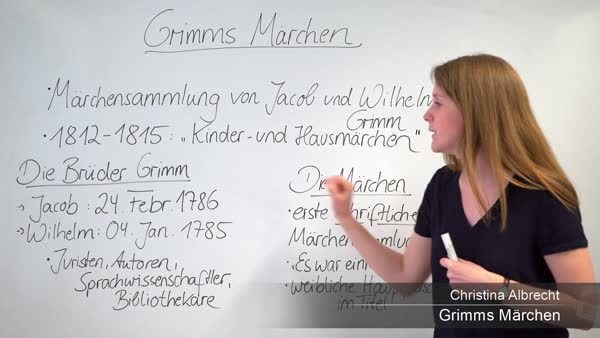 Grimms Marchen Merkmale Einfach Erklart