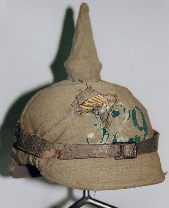 Pickelhaube um 1915