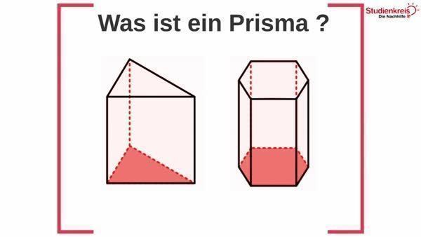 Prisma Wie Berechnet Man Volumen Und Oberflache