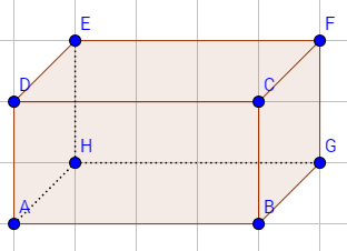 SchrÃƒÂ¤gbild eines Quaders