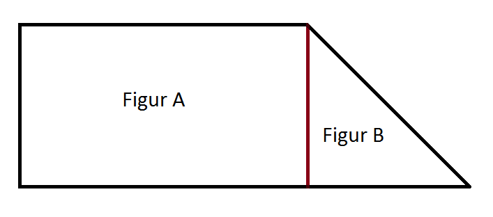 unregelmÃƒÂ¤ÃƒÂŸiges Vieleck geteilt